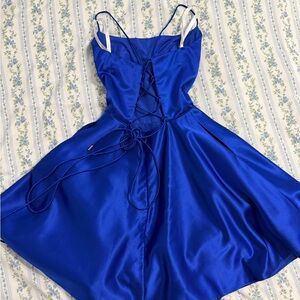 Sherri Hill Royal Blue Gown